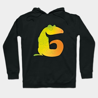 Animal Alphabet G - Gecko Hoodie